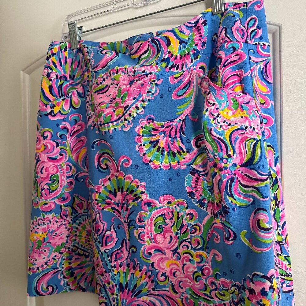 Lilly Pulitzer Jonas skort in Mermaid Grotto Size 10 New without tags